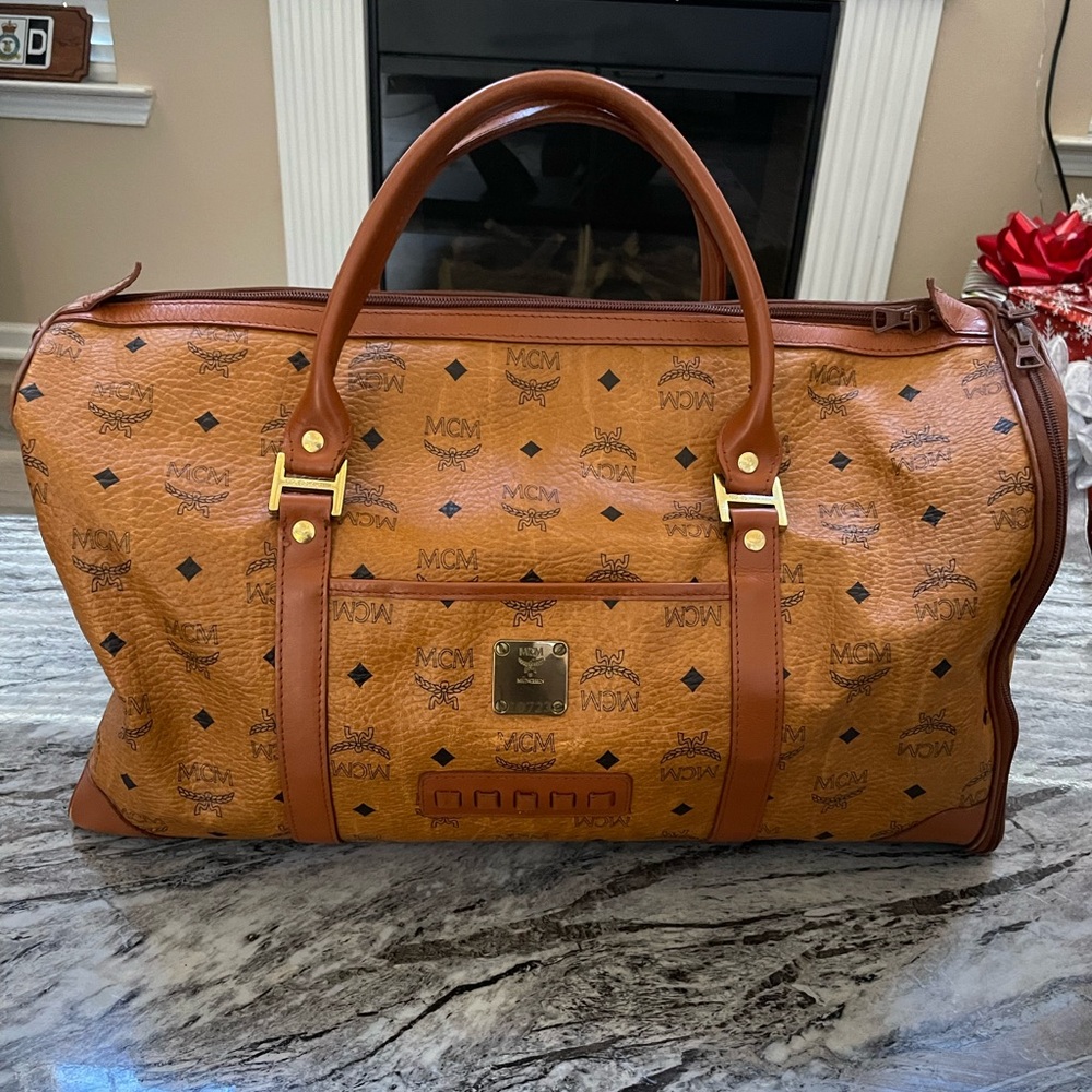 MCM Duffle Travel Bag